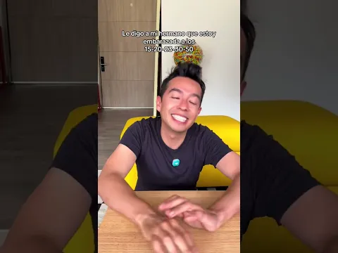 Cómo reaccionaría mi hermano a mi embarazo 🤰🏻😱