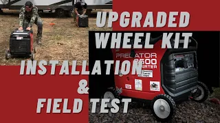Predator 3500 Upgraded Wheel Kit Installation and Field Test