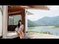 Download Lagu 예측할 수 없는 일들의 연속❗️철수 할수 밖에 없었던 호숫가에서 트럭으로 캠핑하며 생긴일🚛 | 더덕 떡갈비 | 캠핑하며 그림그리기 |