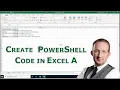 060 Use Excel for PowerShell App Creation Code - PowerShell with SharePoint from Scratch