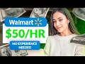 Walmart is Hiring Remote No Interview No Experience Remote Work From Home Jobs 2025