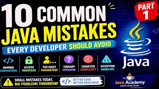10 Common Java Mistakes Every Developer Must Avoid Part1