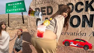 Drove to cali with parents just to get drunk all days