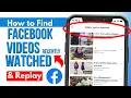 Download Lagu How to Find Recently Watched Videos on Facebook \u0026 Replay