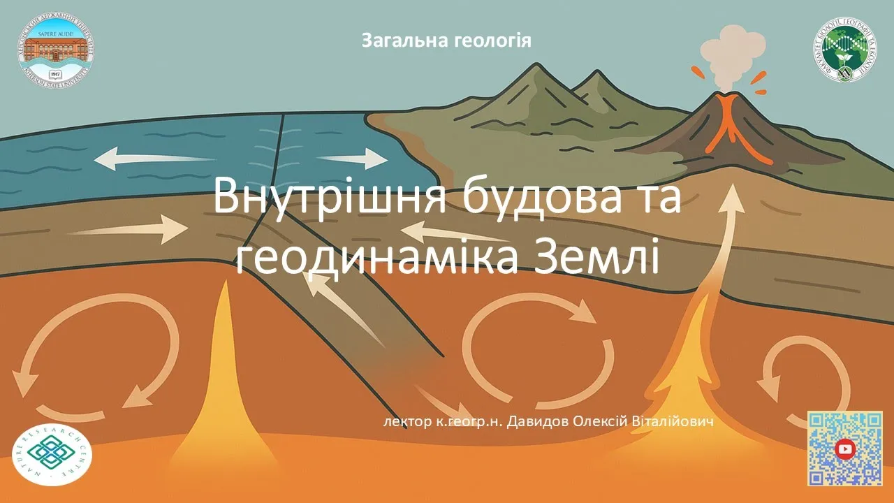 Лекція 004. Внутрішня будова та геодинаміка Землі