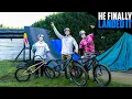 HE ACTUALLY LANDED THE WORLD S FIRST TRICK AT MY MTB COMPOUND