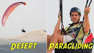 Desert Paragliding in Qatar