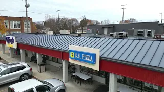 BC Pizza Kalamazoo Kzoo Michigan Delivery Locations 4K Commercial Advertisement Drone Aerial