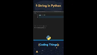 What is f-string or formatted String in python Python Interview Question