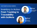 Inventory in Action From Tracking to Traceability with SciNote