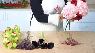 دورة اسرار تنسيق الزهور المهندسة انفال الانصاري 1 