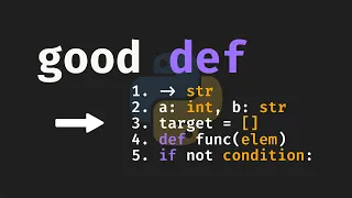 5 Good Function Habits in Python