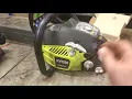 Ryobi ry3714 carburetor install Ryobi ry3714 fuel line install