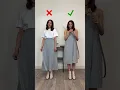 Download Lagu From skirt to dress 💕 YES or NO? 👀 Daily #shorts about #fashioninspo and #fashionhacks #fashion