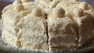Uzun müddət yadaşlardan silinməyəcək tort! Dadı başqa tortlara bənzəmən ən dadlı rafaelo tortu😋