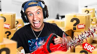 50€ vs 100€ vs 250€ Mystery Boxen