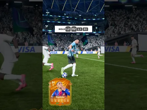 RAPHINHA 10/10 SKILL MOVES #fc26 #shorts