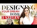 Popular STYLES for DECORATING your HOME Transform Your Space 5 Stunning Home Decor Styles