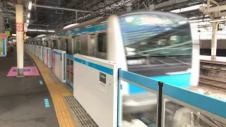 京浜東北線快速 E233系 新橋駅通過 