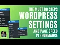 The Must Do Steps for Wordpress Settings Media and Performance - Wordpress Tutorial 2023