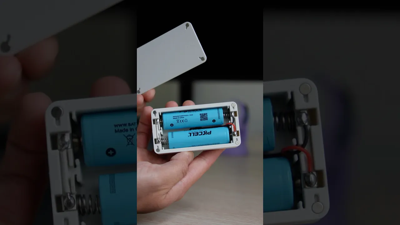 2S-18650 LiON battery Pack (Pogo Pin Modules) - 3D model by Vixen
