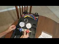 Harbor Freight Pittsburgh AC Manifold Gauge Set Review