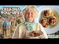 Download Lagu 85yr old Concetta Makes Sicilian Lasagna Roll-Ups | Pasta Grannies