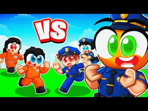 Video Thumbnail: Mahkum Ordusu VS En Güvenlikli Hapishane! 🔒👮♂️ | Roblox