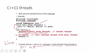 Intro parallel programming Explicit threading in C 2B 2B11