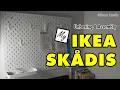 Unboxing and Assembly Pegboard IKEA Skadis