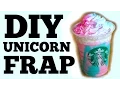 DIY UNICORN Frappuccino