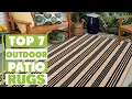 7 Best Outdoor Patio Rugs for 2025 Stylish and Durable Picks