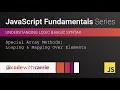 Special Array Methods Looping and Mapping Over Elements JavaScript Fundamentals Series
