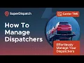 How To Manage Dispatchers