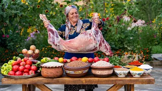 Whole Goat Pilaf Recipe Step By Step Cooking Tutorial 