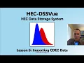 HEC DSSVue Lesson 6 - Importing CDEC Data