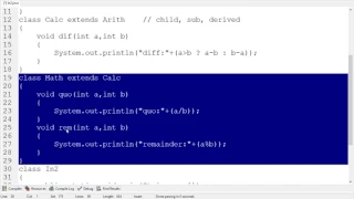 Inheritance Basics in Java in Telugu