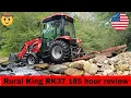 Rural King RK37 Compact Tractor 185 to 190 hour review