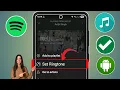 Download Lagu Cara Mengatur Lagu Spotify sebagai Nada Dering || Mengatur lagu Spotify Dari (Android \u0026 ios)