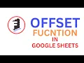 OFFSET Function in Excel Google Sheets Explained in Hindi Formula Tutorial