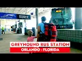 Bus Ride No 25 to Greyhound Bus Station in Orlando Florida