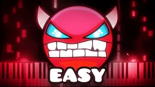 Geometry Dash LVL 18 Theory Of Everything 2 Piano Tutorial 