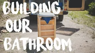 Building Our Van Bathroom! (Van Build 15)