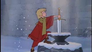 Disney S The Sword In The Stone 1963 Arthur Pulls Out Excalibur HD 