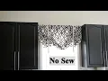 HOME MAKEOVER SERIES - DIY KITCHEN CURTAIN IDEAS