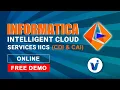 Informatica Intelligent Cloud Services IICS CDI CAI Informatica Online Training Visualpath