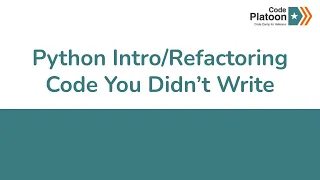 W1D4 Python Code You Didn t Write