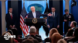 full address u s president trump holds urgent white house news conference on iran war ac15