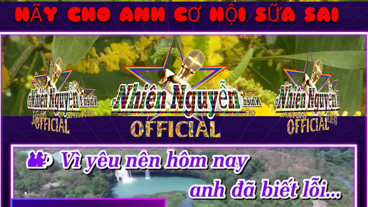 Hãy cho anh cơ hội sửa Sai KARAOKE  Songca cùng LIÊU NGỌC LAN