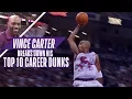 Vince Carter Ranks His Top 10 Career NBA Dunks